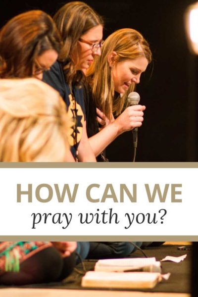 Need prayer? Let us pray with you | Neue Thing, Cherie Wagner